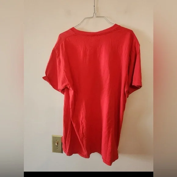 Y2k Ohio state Buckeyes red 2002 football national champions size mens large - Picture 3 of 4